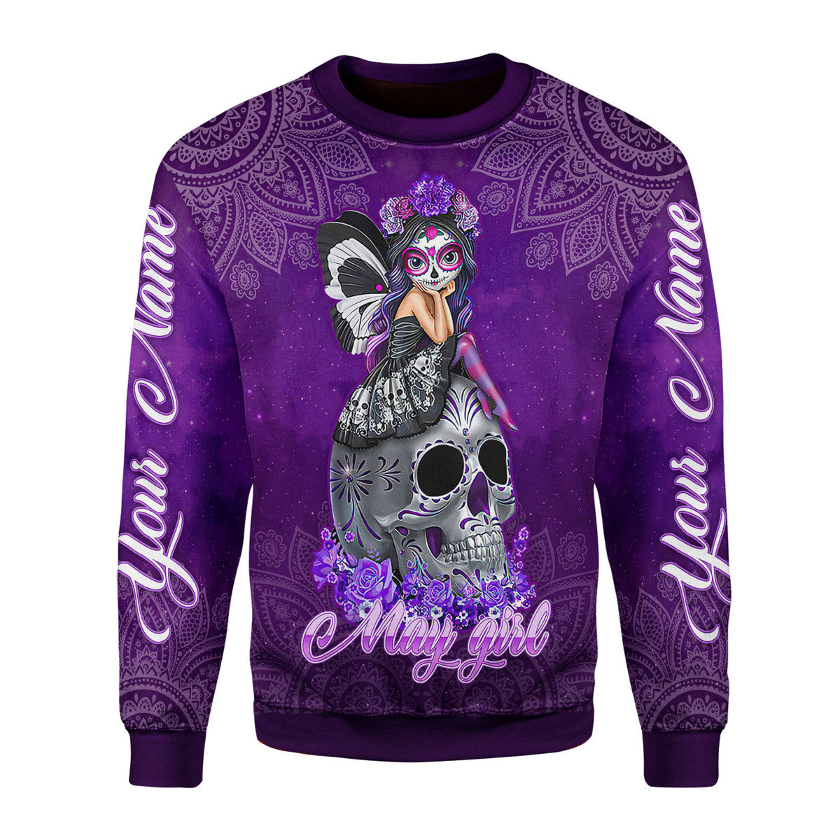 CustomsPig Personalized Tops May Girl I Have Tattoos All Over Printed