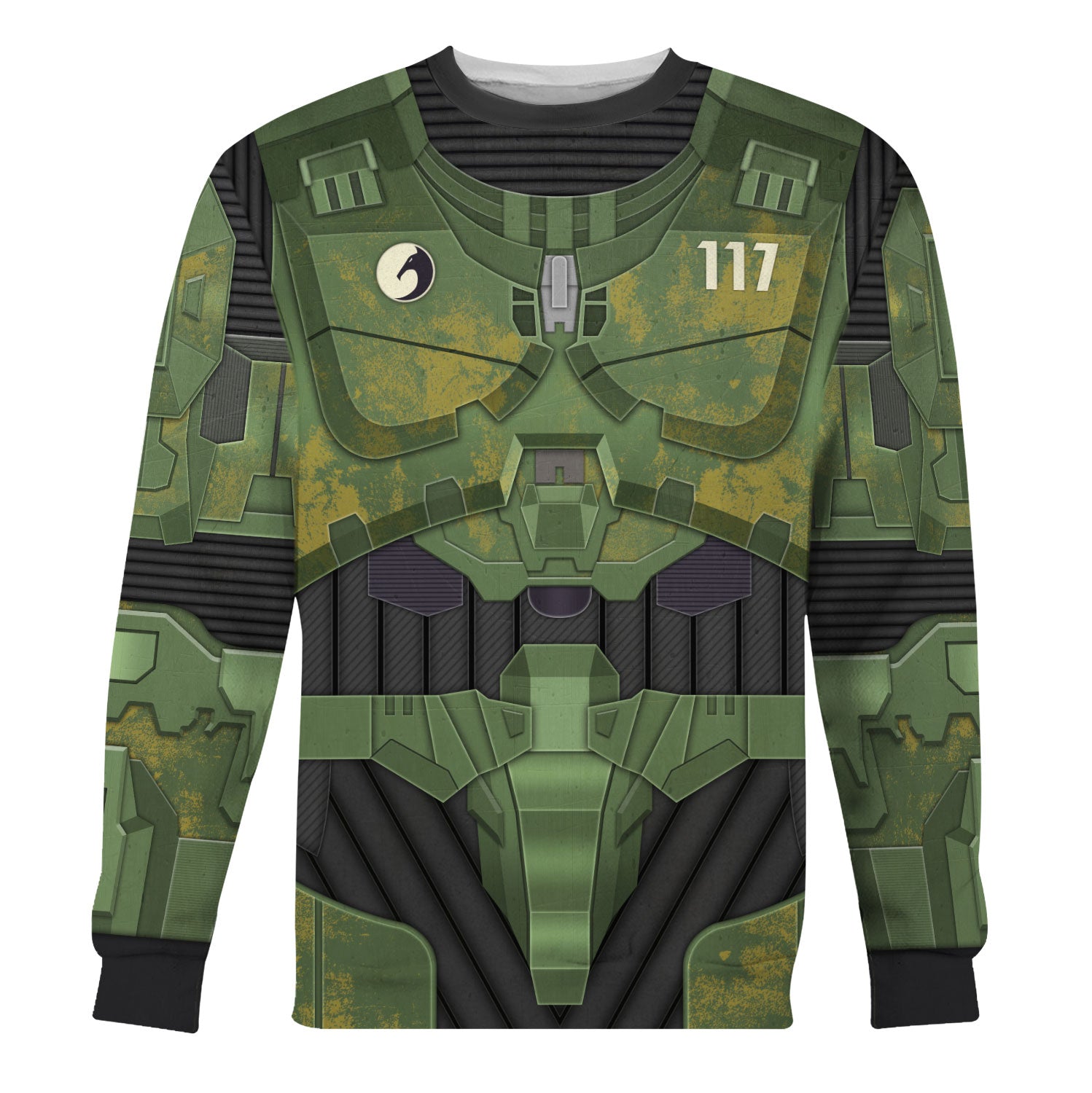 CustomsPig Master Chief Costumes Hoodie Sweatshirt T-Shirt Tracksuit