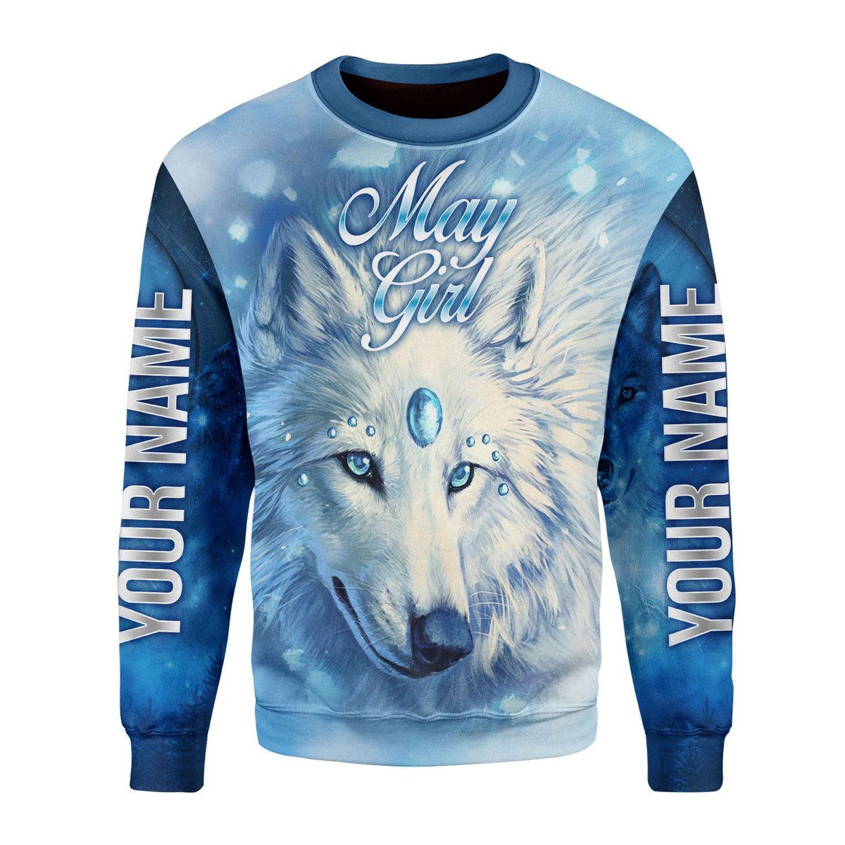 Personalized Tracksuit May Girl All Over Printed