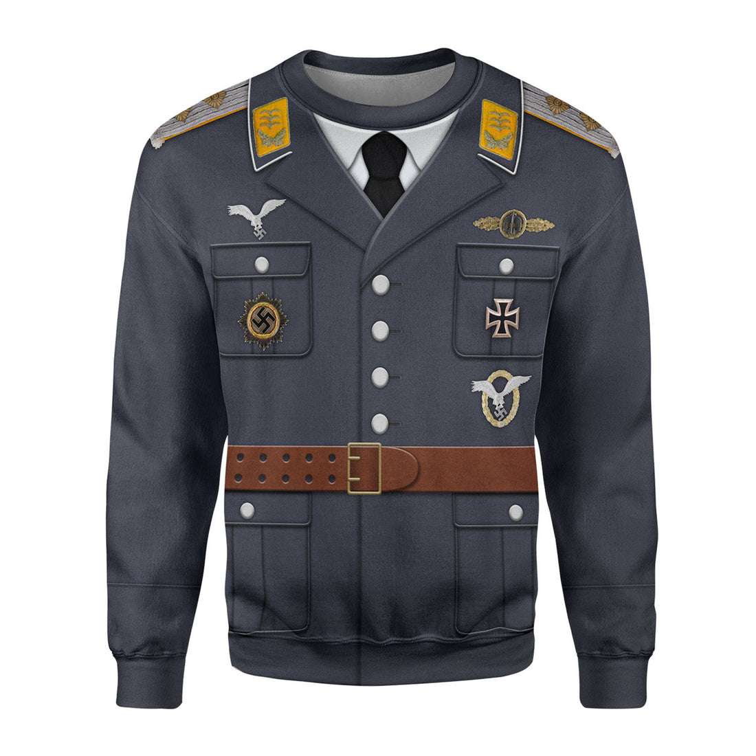 Service Uniform Of A German Air Force (Luftwaffe) Captain, World War 2 Historical Tracksuit