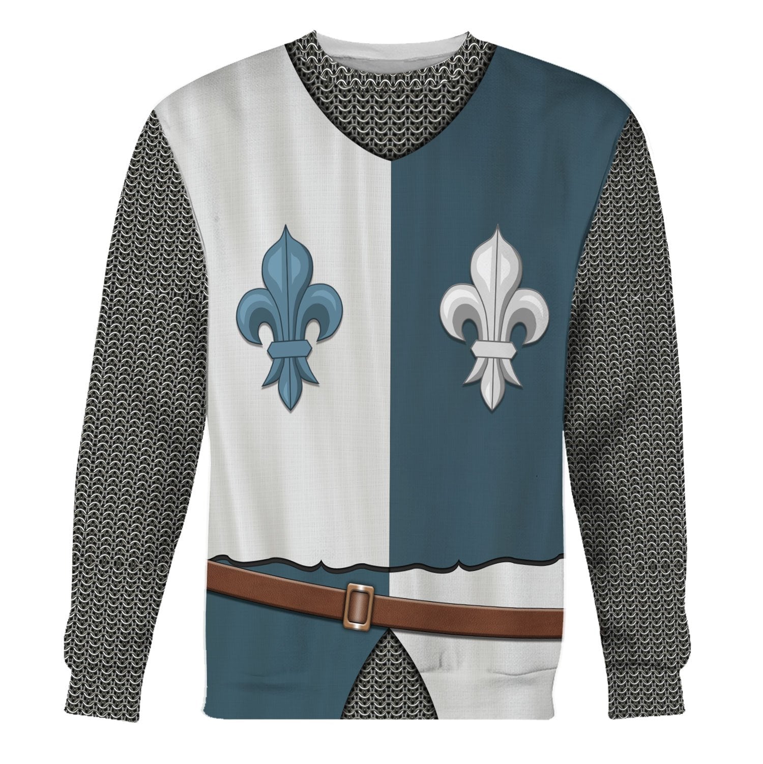 French Knight Fleece Long Sleeves / S Qm597