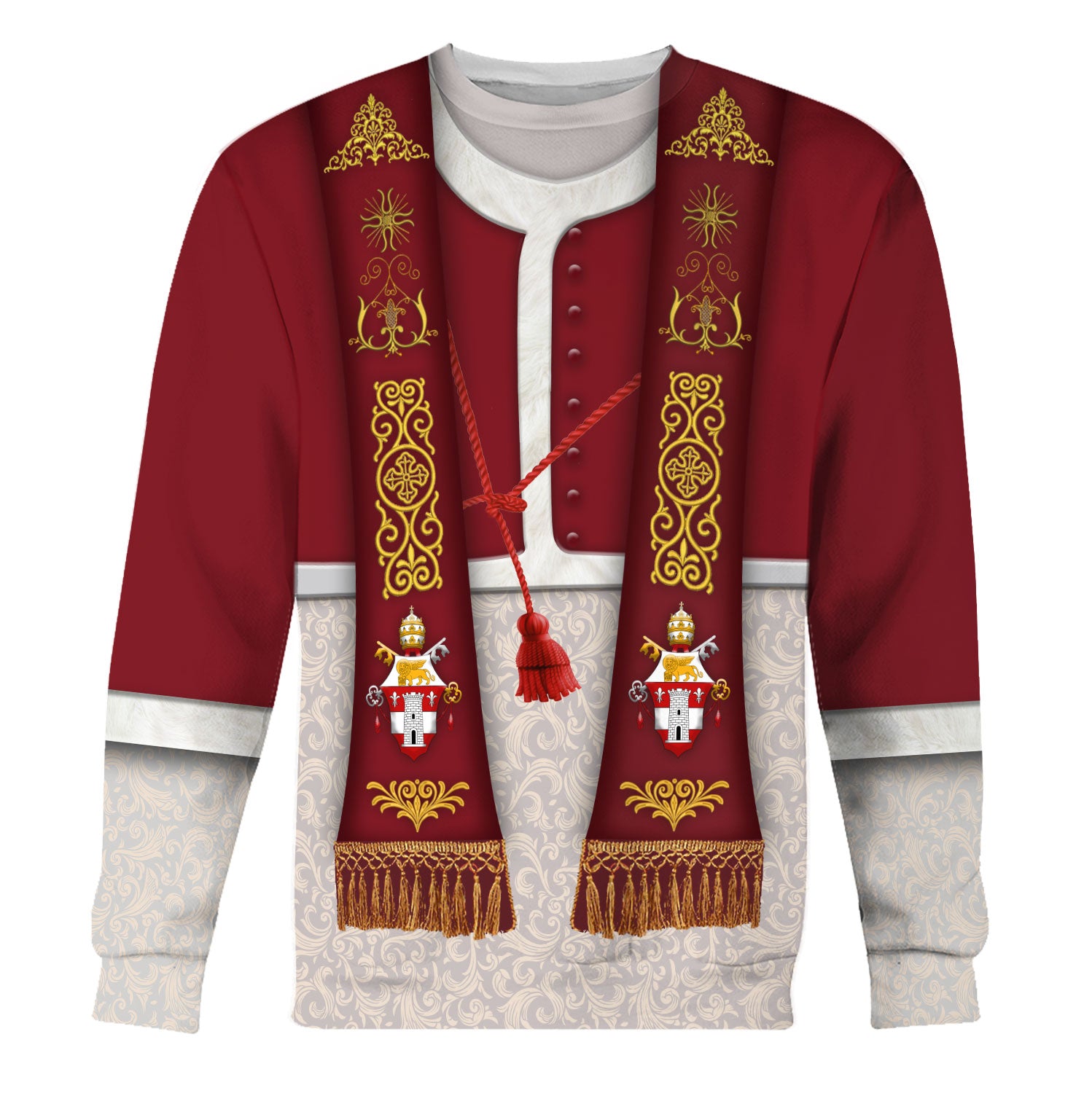 Tracksuit Tops Pullover Sweatshirt Pope John XXIII 3D Apparel