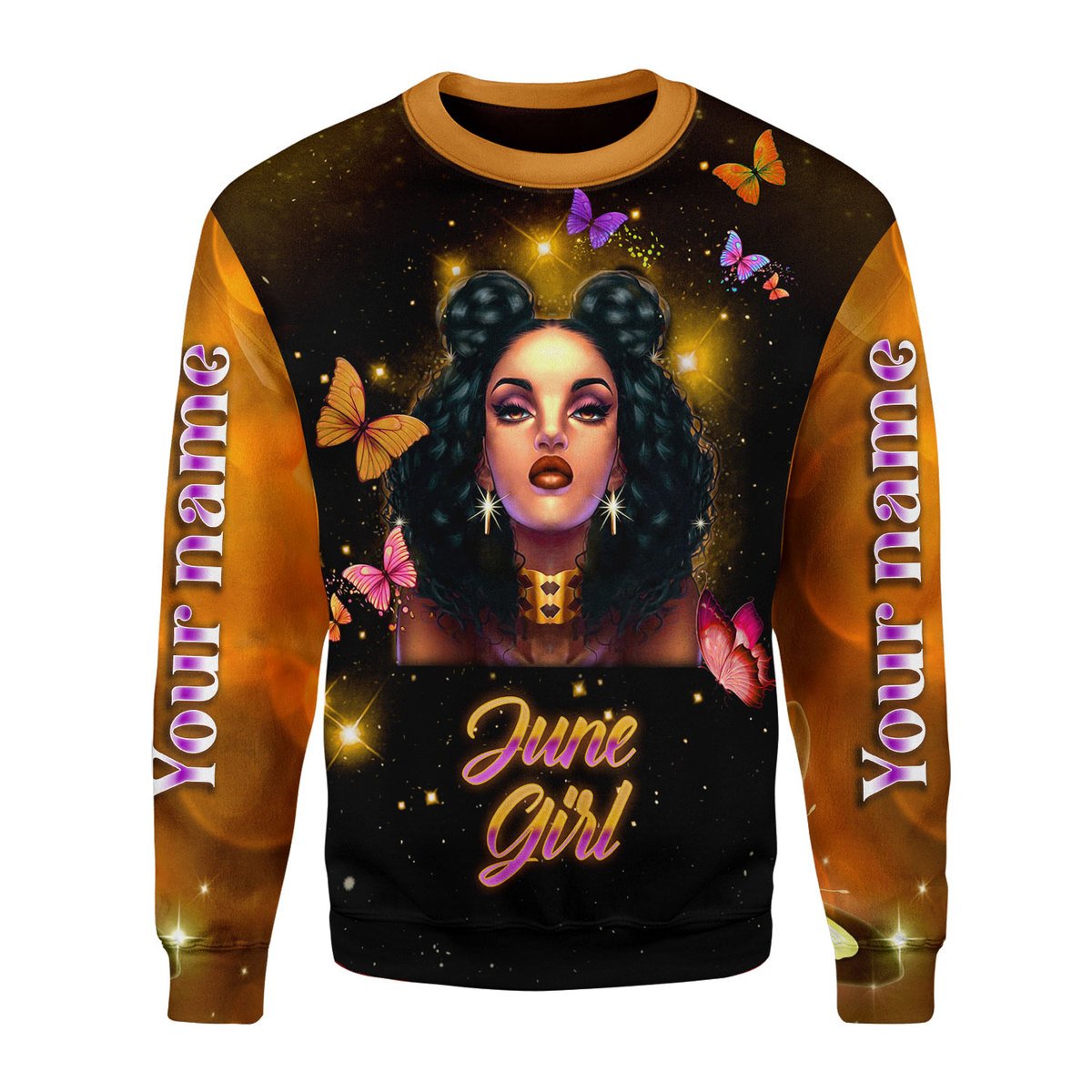 Personalized Tracksuit I Am A June Girl I Can Do All Things All Over Printed