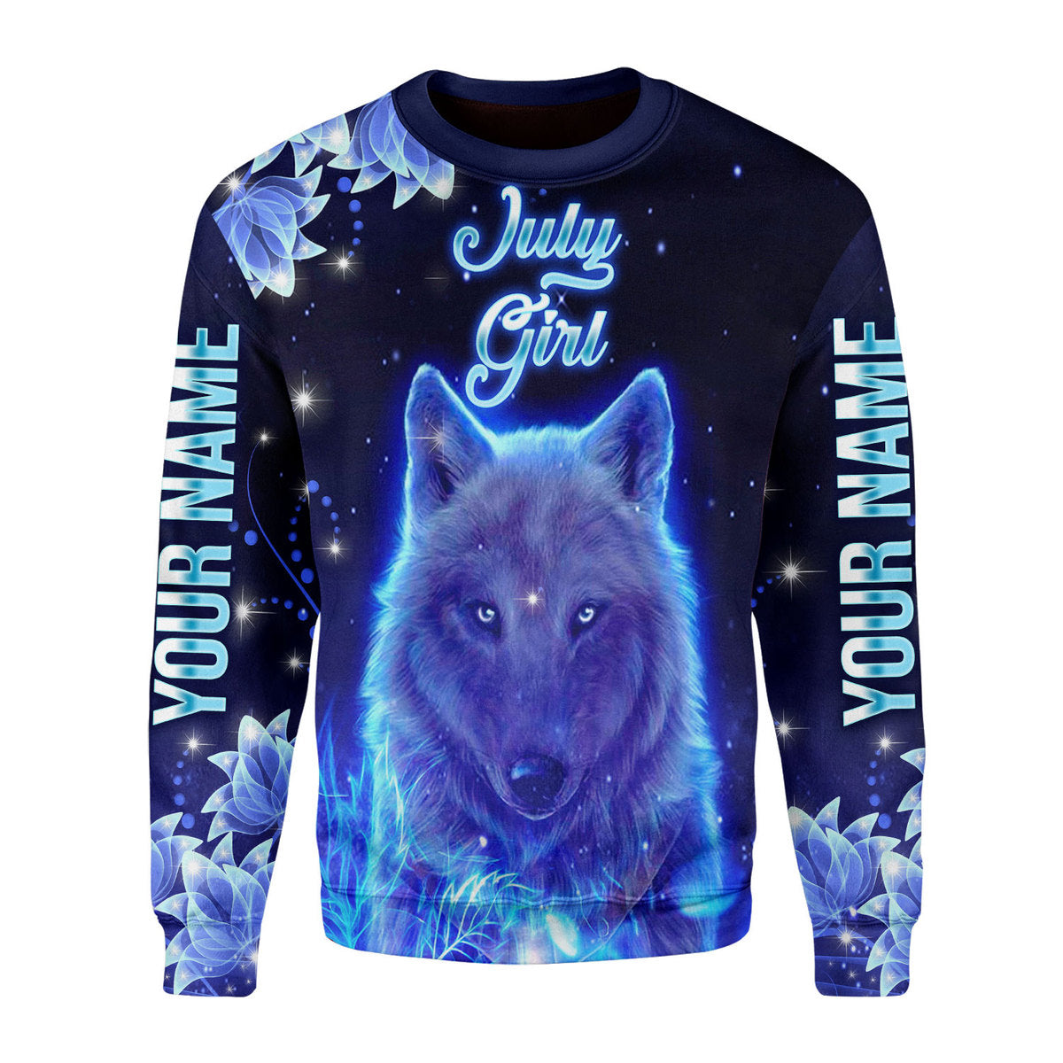 CustomsPig Personalized Tops July Girl All Over Printed