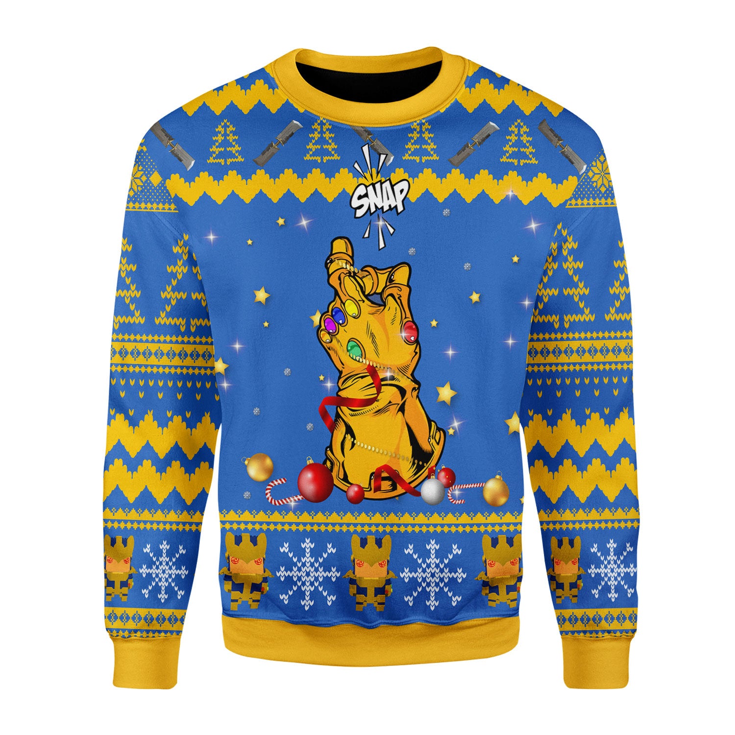 Customspig Christmas Sweater I Am Inevitable 3D Apparel
