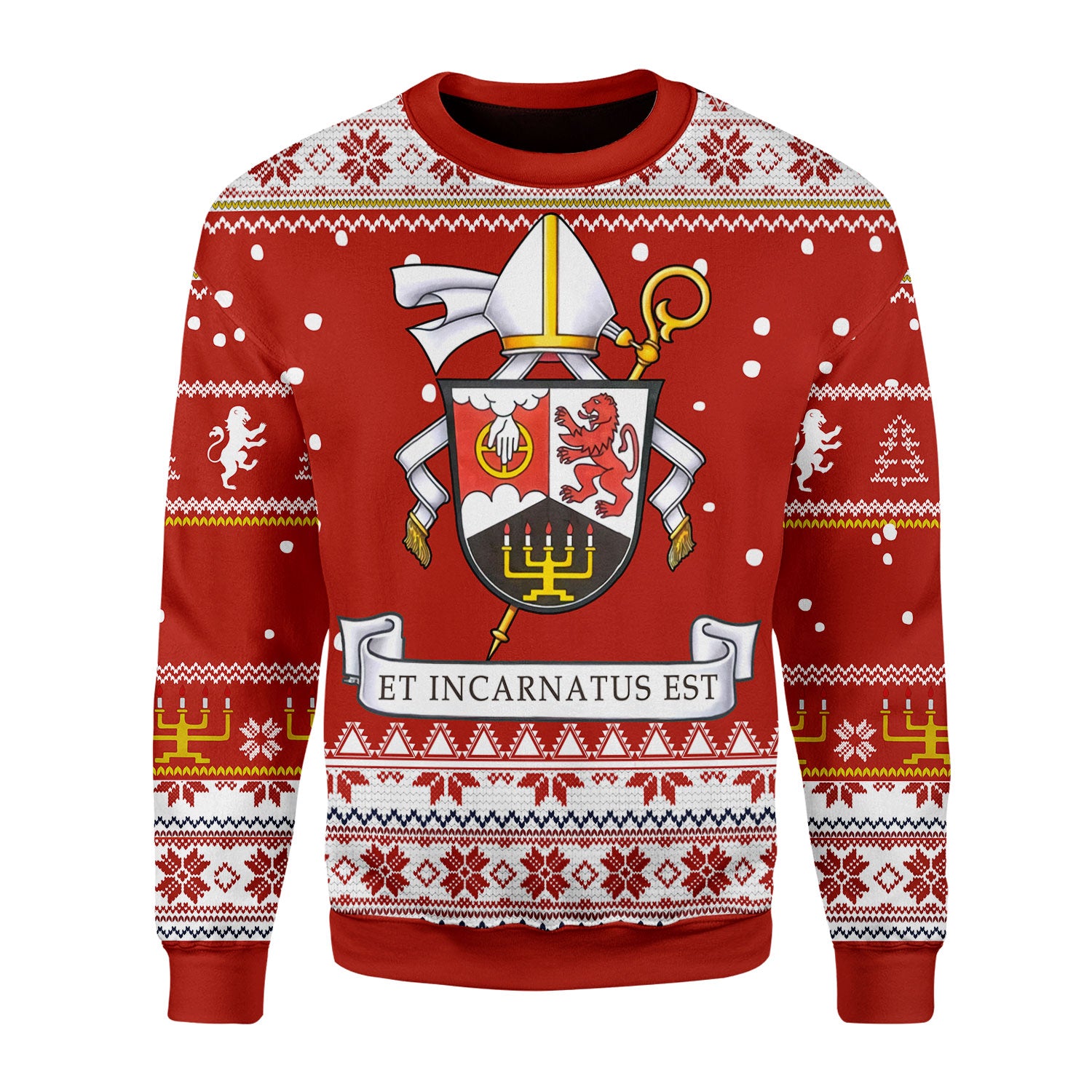 Customspig Christmas Sweater Order Of Saint Benedict 3D Apparel