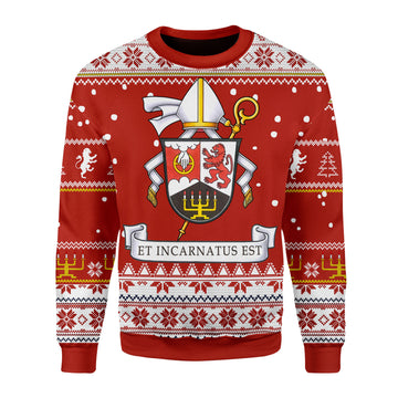 Customspig Christmas Sweater Order Of Saint Benedict 3D Apparel