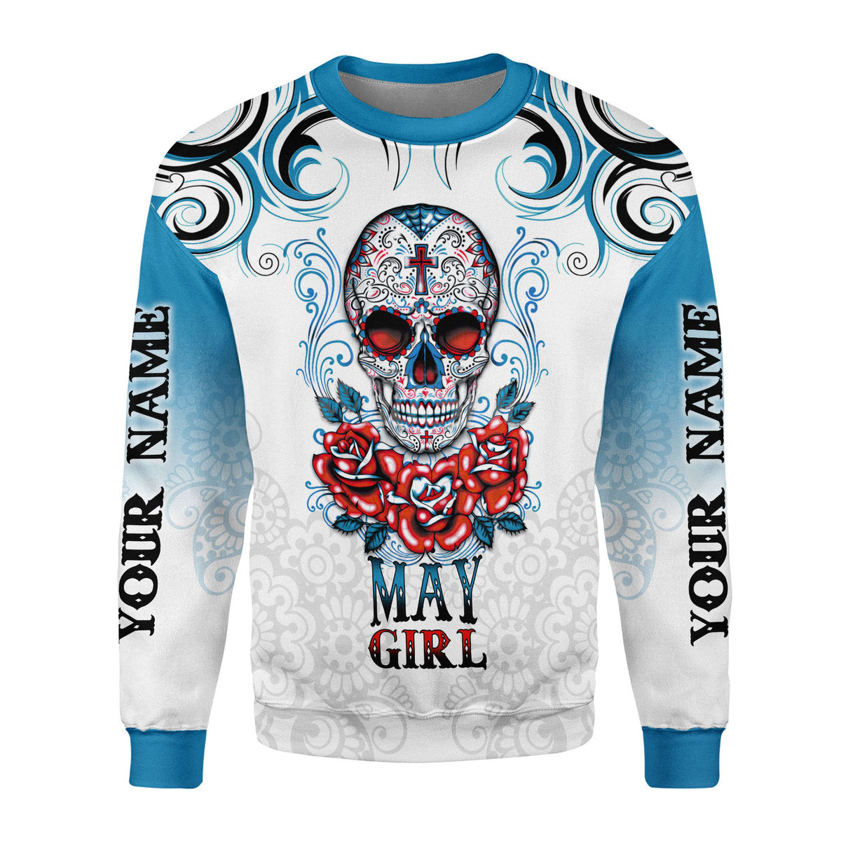 CustomsPig Personalized Tops May Girl All Over Printed