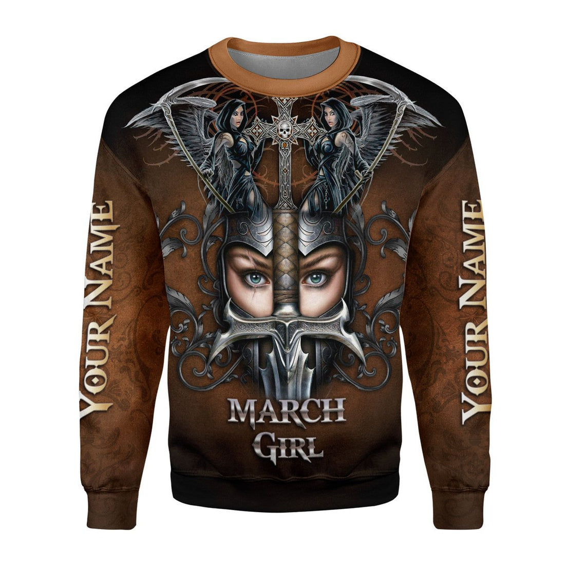 Personalized Tracksuit March Girl All Over Printed