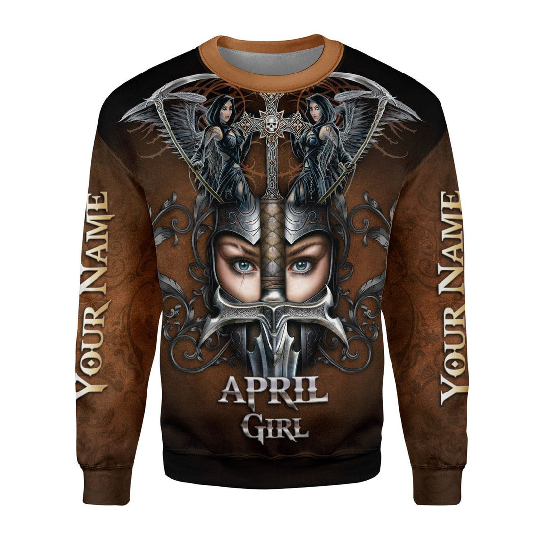 Personalized Tracksuit April Girl All Over Printed
