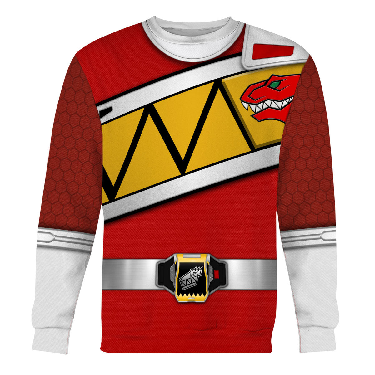 Red Ranger of the Dino Charge Rangers Cosplay Tracksuit