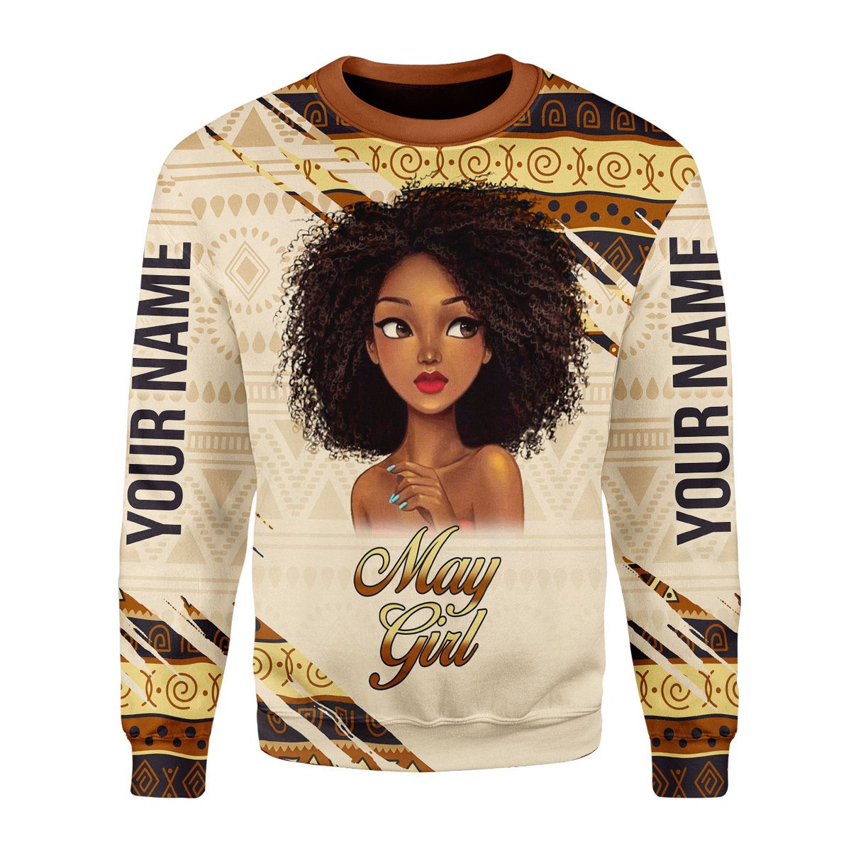 Personalized Tracksuit May Girl All Over Printed