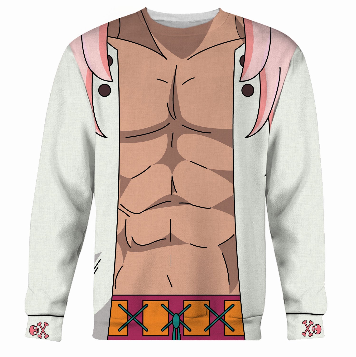 CustomsPig Donquixote Doflamingo Costumes Hoodie Sweatshirt T-shirt Tracksuit