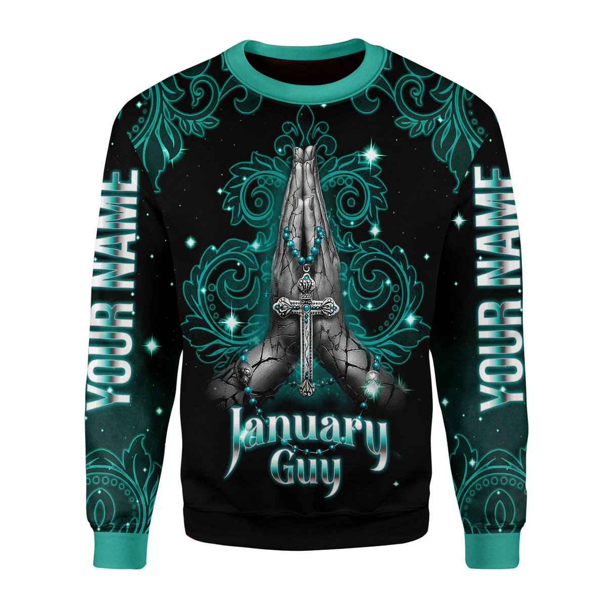 Personalized Tracksuit January Guy All Over Printed