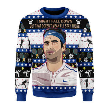 Customspig Christmas Sweater Doesn't Mean I'll Stay There 3D Apparel