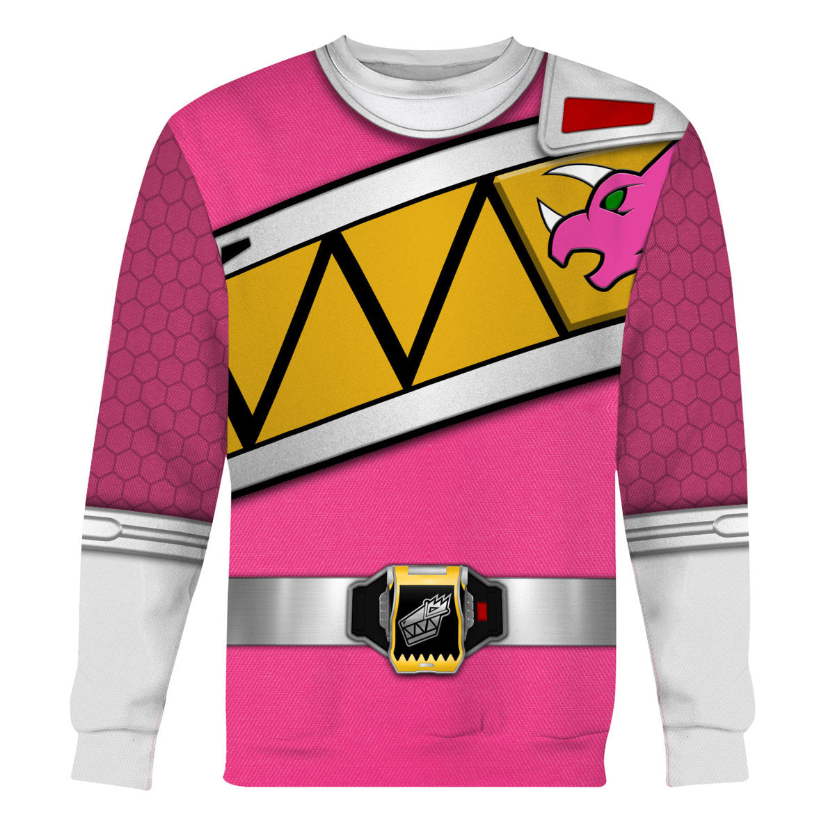 Pink Ranger of the Dino Charge Rangers Cosplay Tracksuit