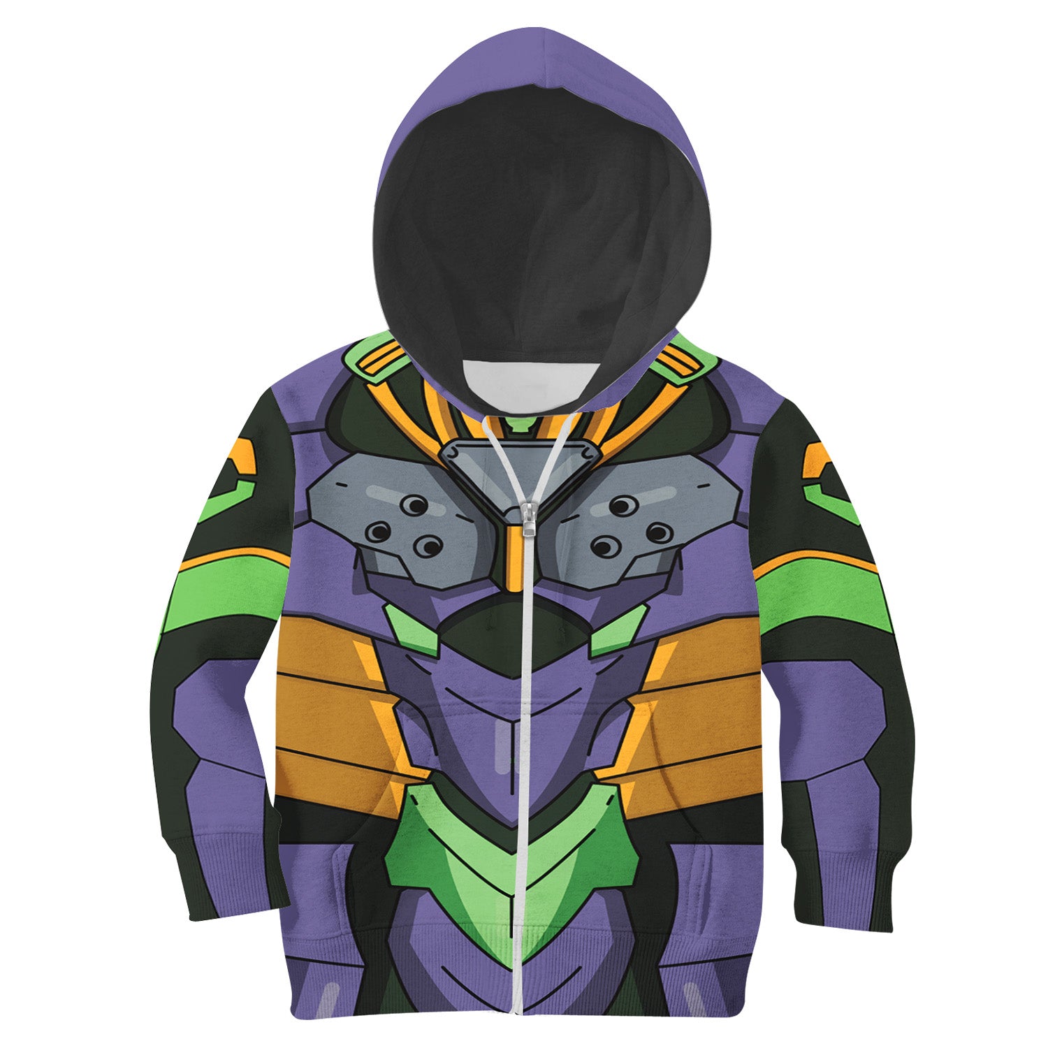 CustomsPig Neon Genesis Evangelion Robot Costumes Hoodie Sweatshirt T-shirt Kid Tops