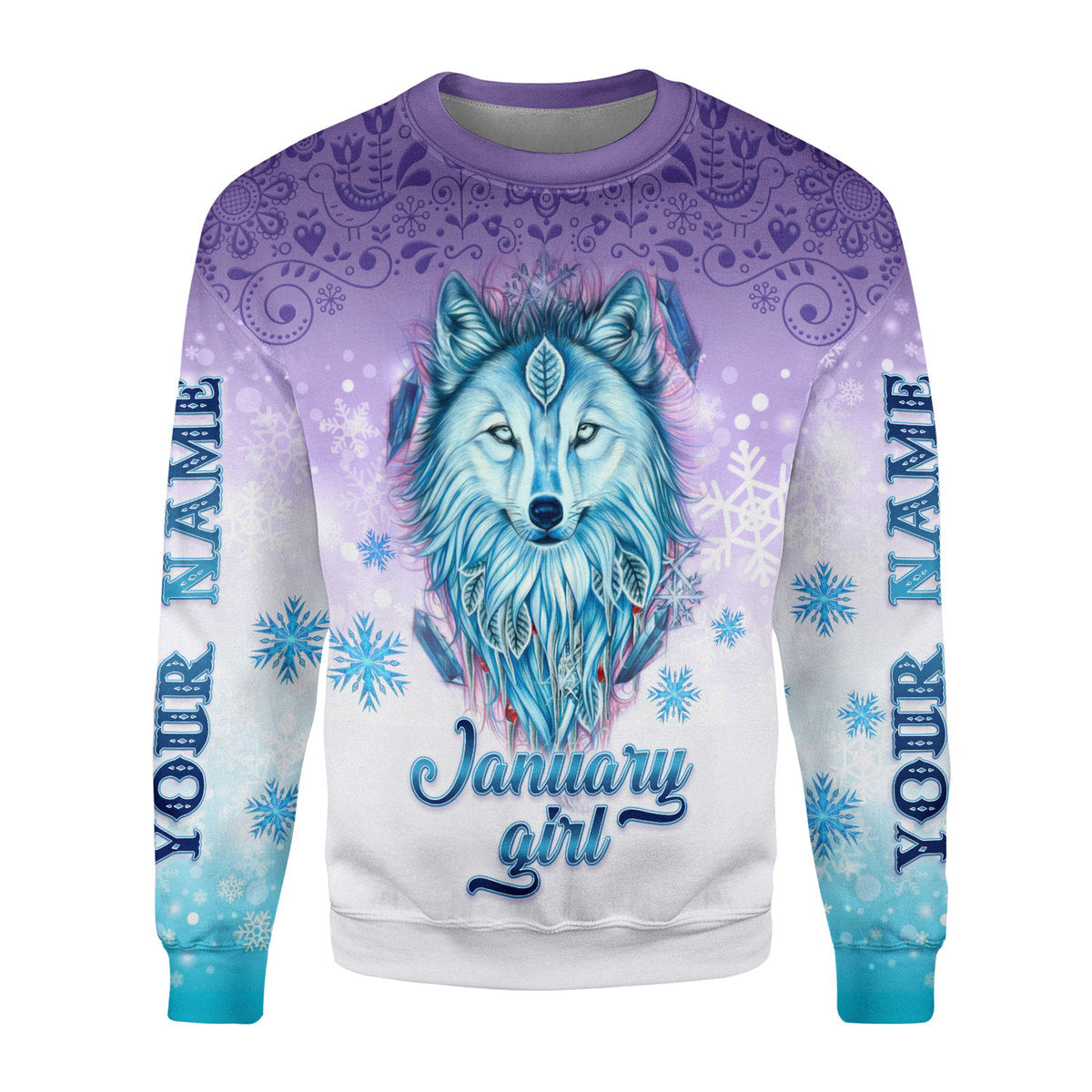 CustomsPig Personalized Tops I'm A January Queen All Over Printed