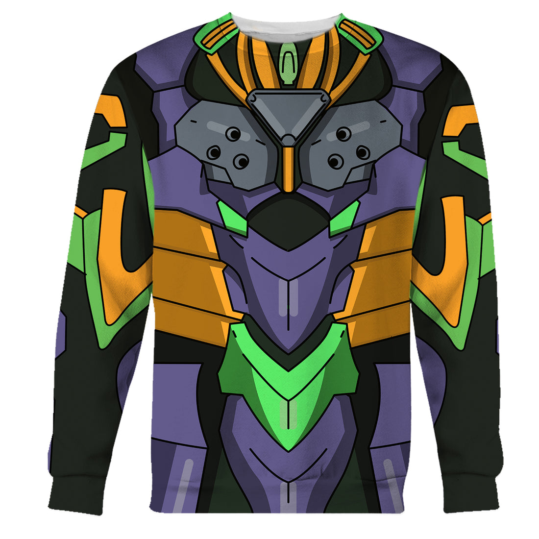 CustomsPig Neon Genesis Evangelion Robot Costumes Hoodie Sweatshirt T-shirt Tracksuit