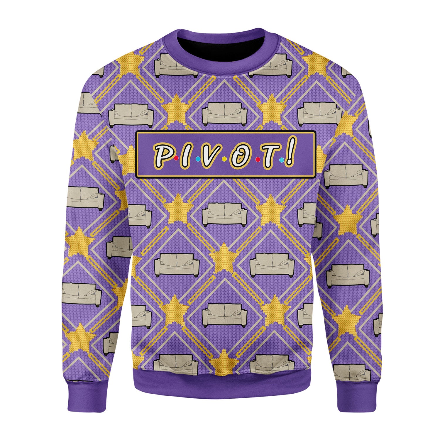 Customspig Christmas Sweater Pivot 3D Apparel