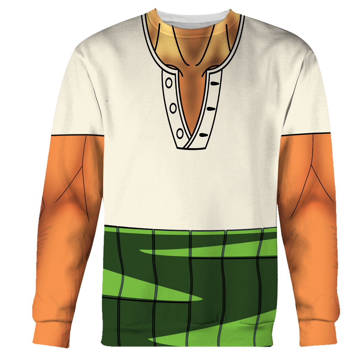 CustomsPig Roronoa Zoro Costumes Hoodie Sweatshirt T-shirt Tracksuit