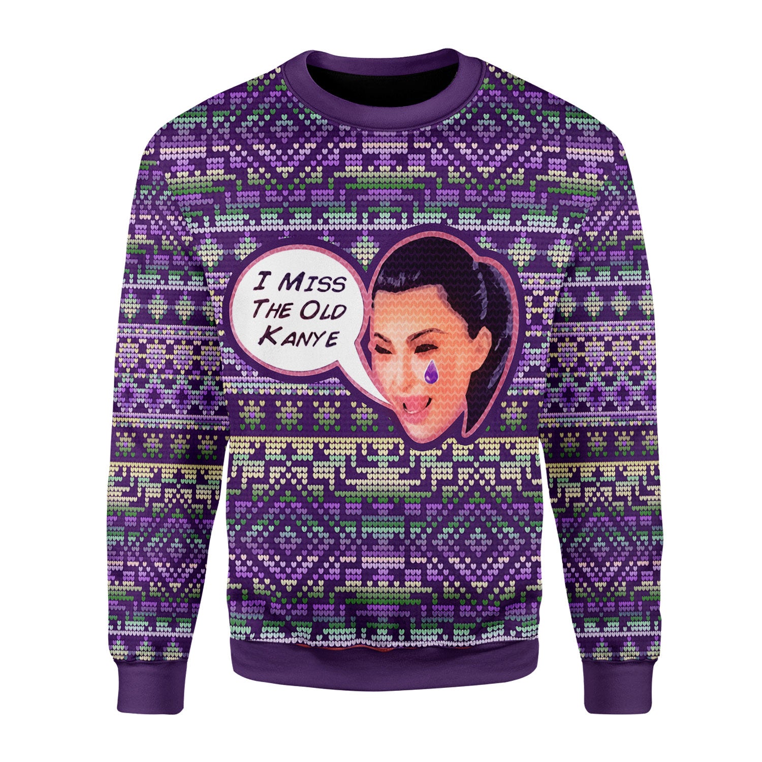 Customspig Christmas Sweater I Miss The Old Kanye 3D Apparel