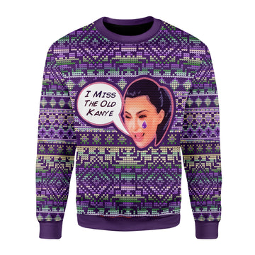 Customspig Christmas Sweater I Miss The Old Kanye 3D Apparel