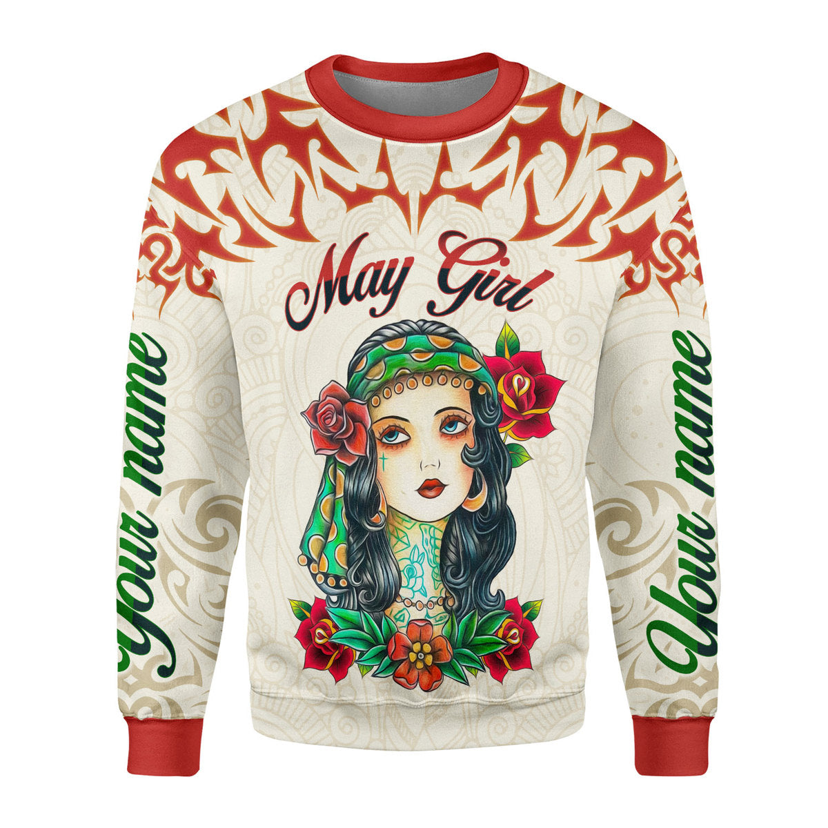 CustomsPig Personalized Tops May Girl I Do What I Want All Over Printed