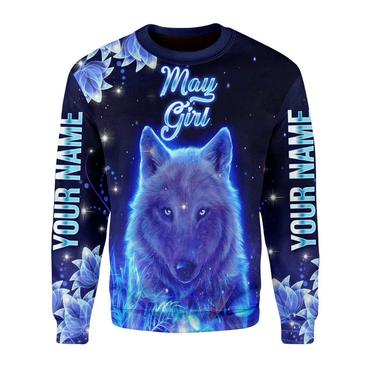 Personalized Tracksuit May Girl All Over Printed