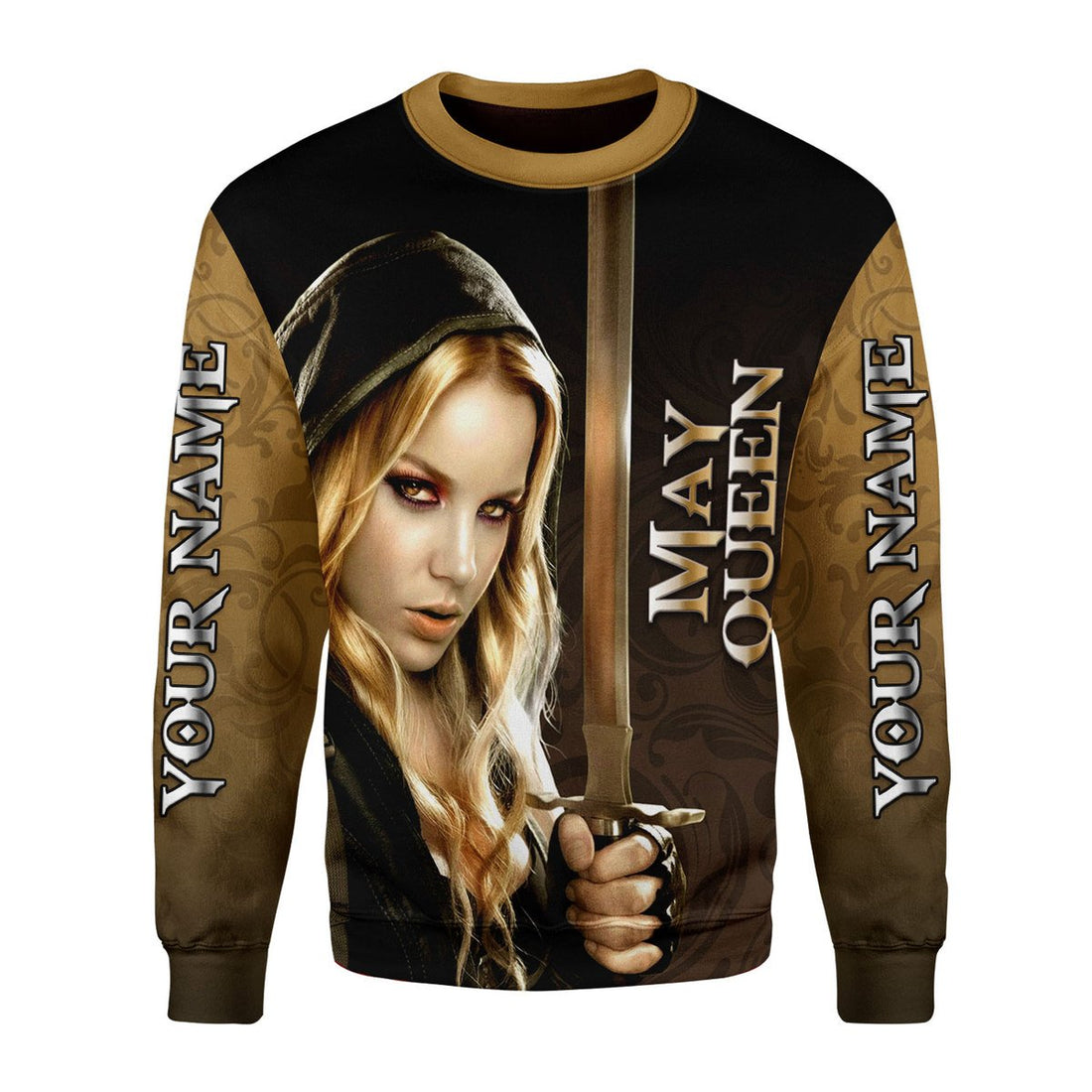 Personalized Tracksuit I'm A May Girl All Over Printed