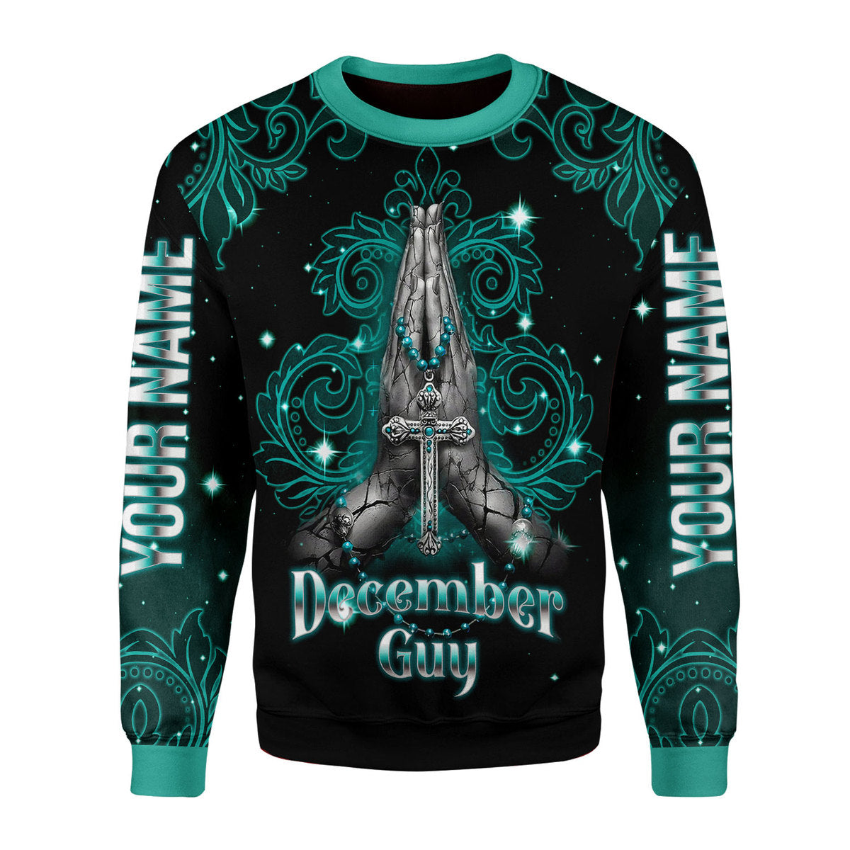 CustomsPig Personalized  Tops  December Guy All Over Printed