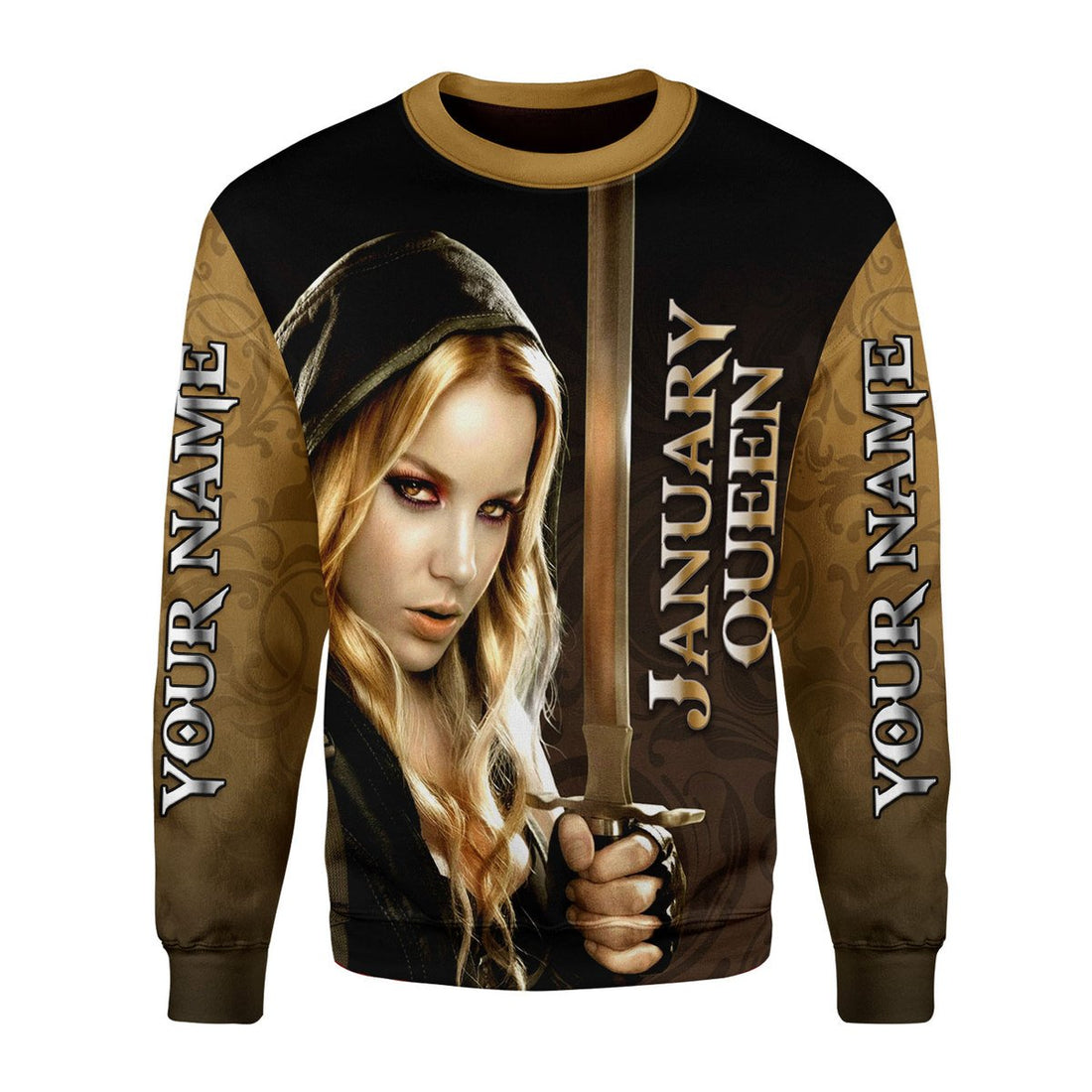 Personalized Tracksuit I'm A January Girl All Over Printed