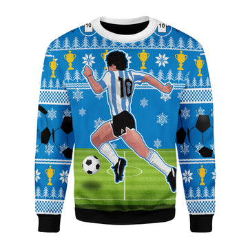 Customspig Christmas Sweater The Golden Boy 3D Apparel