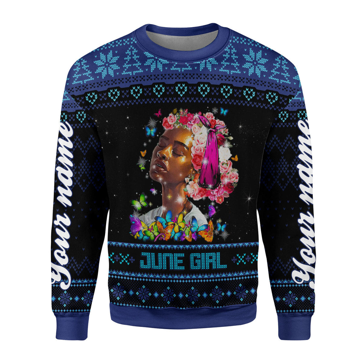 CustomsPig Personalized Tops June Girl I Am The Storm All Over Printed