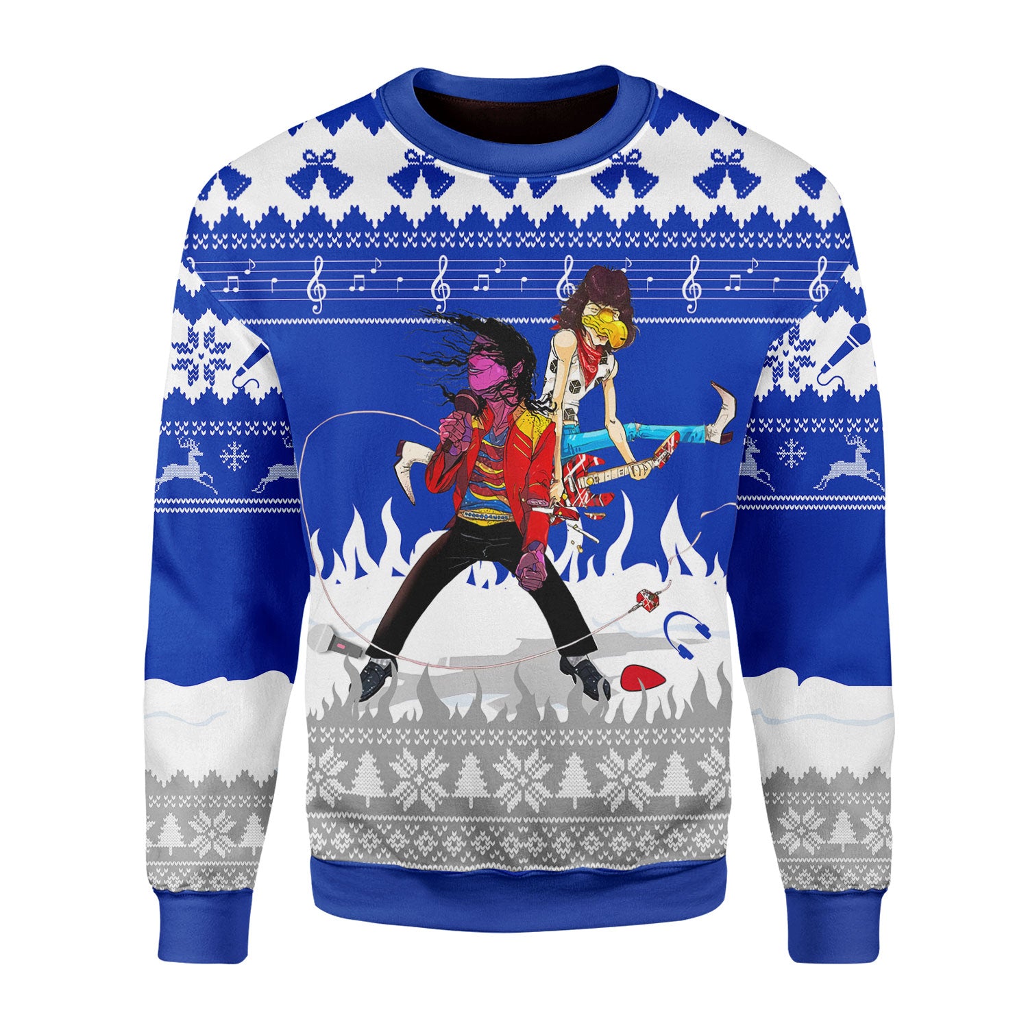 Customspig Christmas Sweater Beat It 3D Apparel