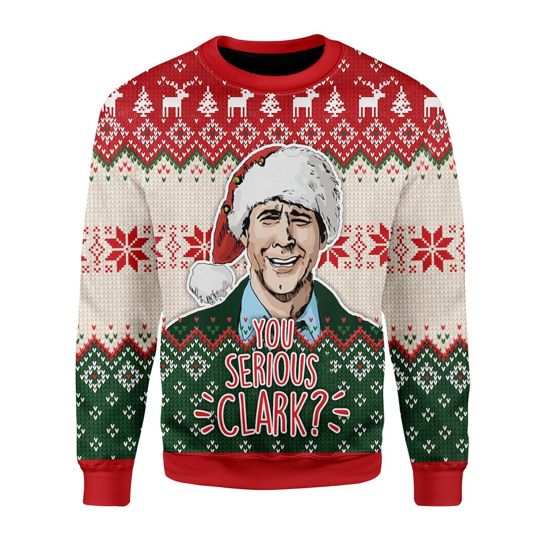 Gearhomies Christmas Unisex Sweater National Lampoon's Ugly Christmas 3D Apparel