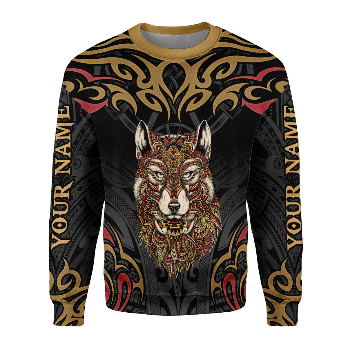 CustomsPig Personalized Ugly Sweater March Guy All Over Printed