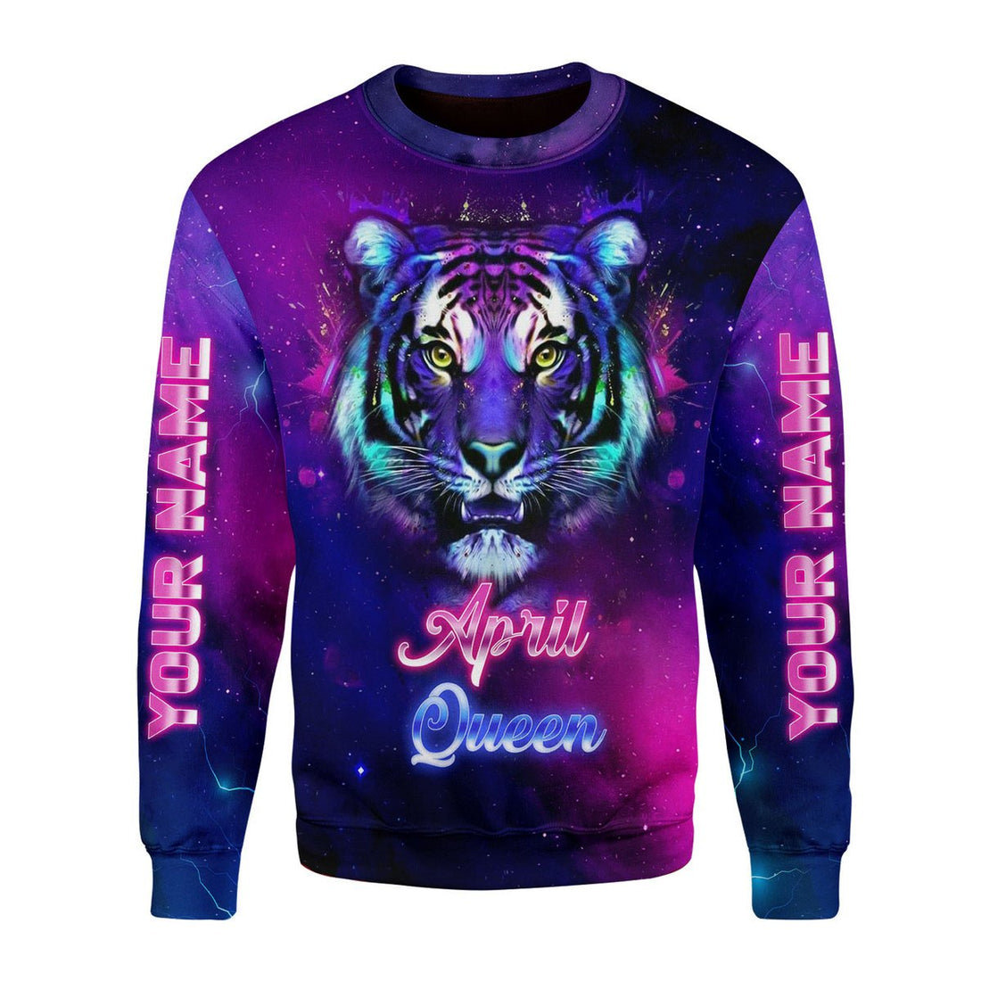 Personalized Tracksuit April Queen All Over Printed