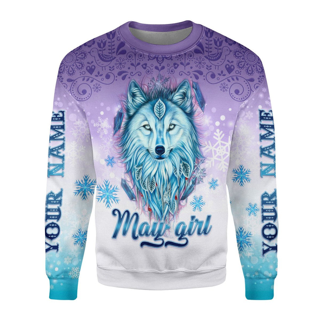 Personalized Tracksuit I'm A May Queen All Over Printed