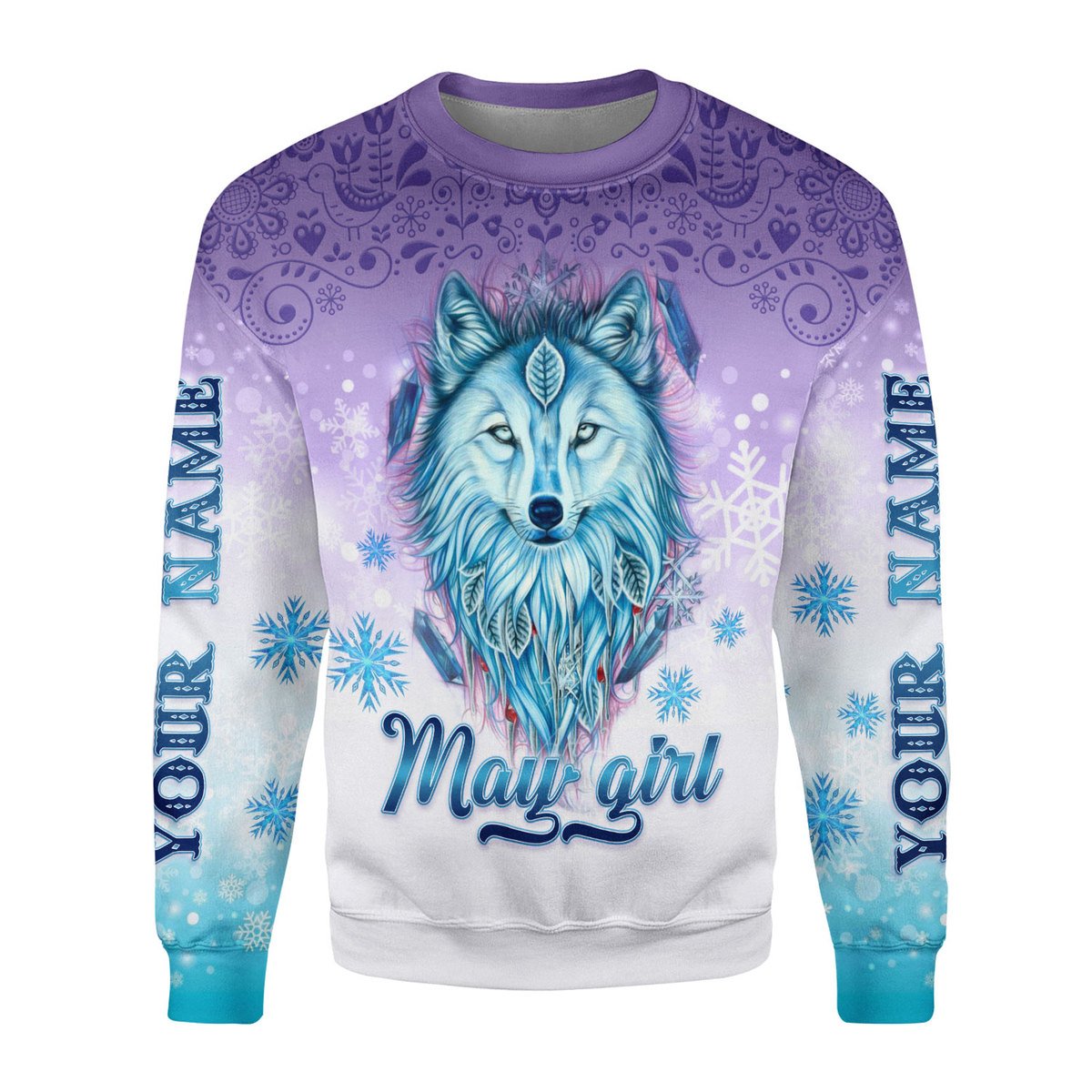 Personalized Tracksuit I'm A May Queen All Over Printed