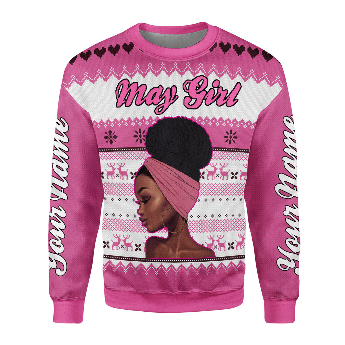 CustomsPig Personalized Tops May Girl All Over Printed