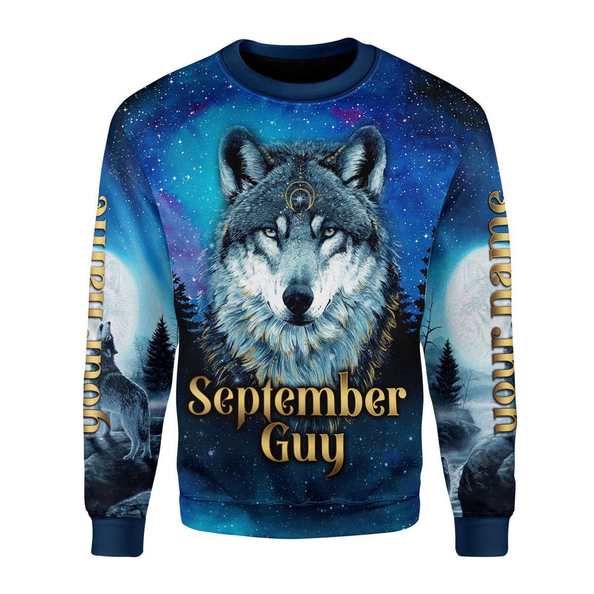 CustomsPig Personalized Tops I Was Born In September All Over Printed All Over Printed