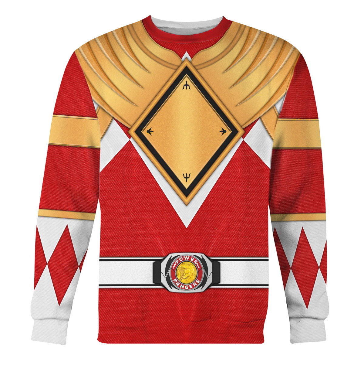 Red Ranger  Mighty Morphin Power Rangers Cosplay Tracksuit