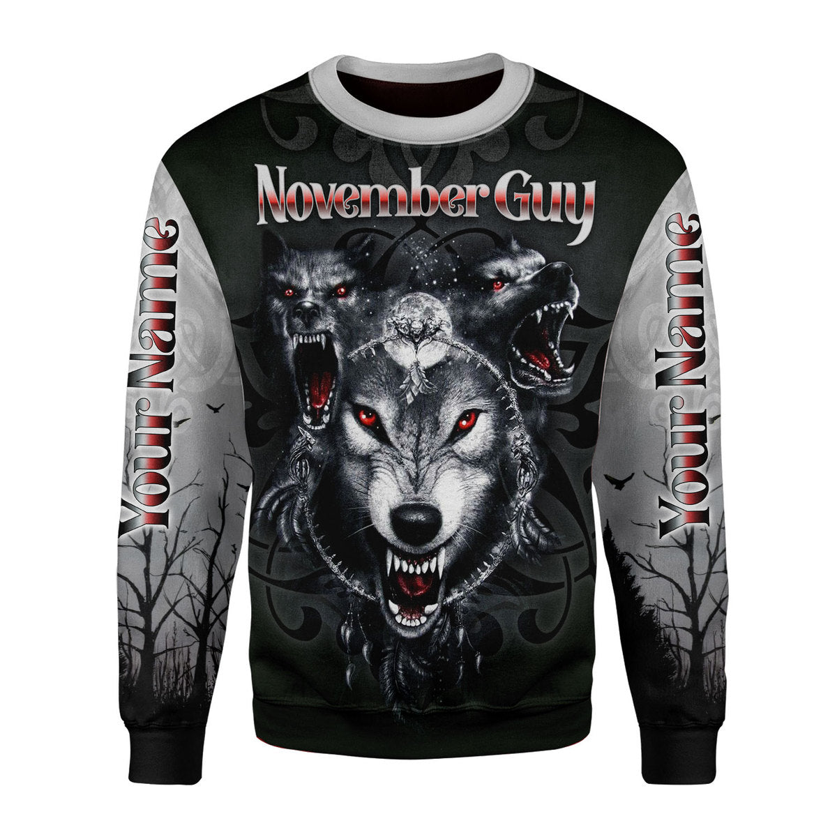 CustomsPig Personalized Tops November Guy All Over Printed