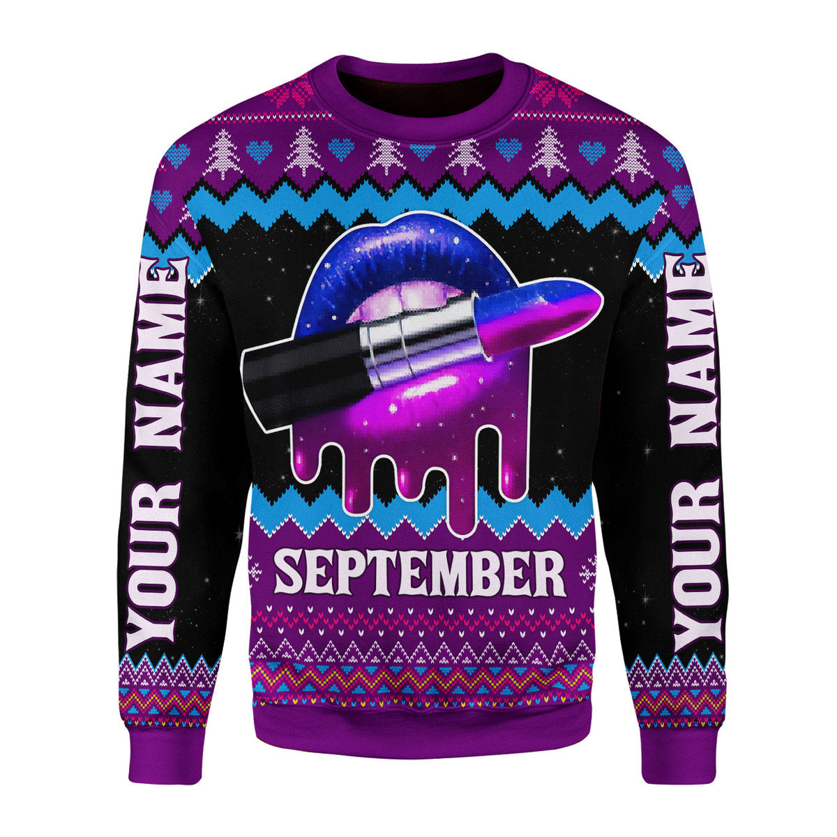 CustomsPig Personalized Tops September Girl All Over Printed