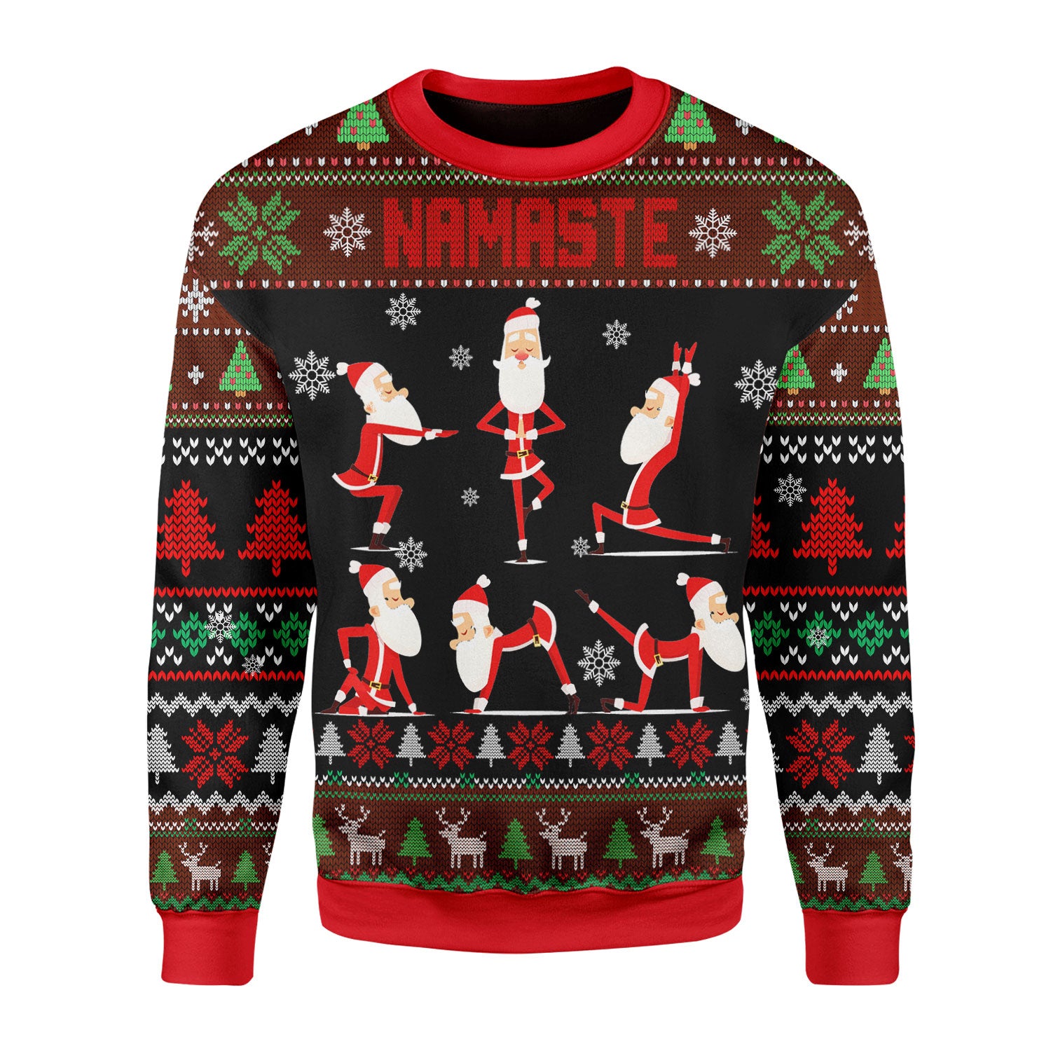 Customspig Christmas Sweater Yoga 3D Apparel