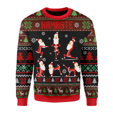 Customspig Christmas Sweater Yoga 3D Apparel