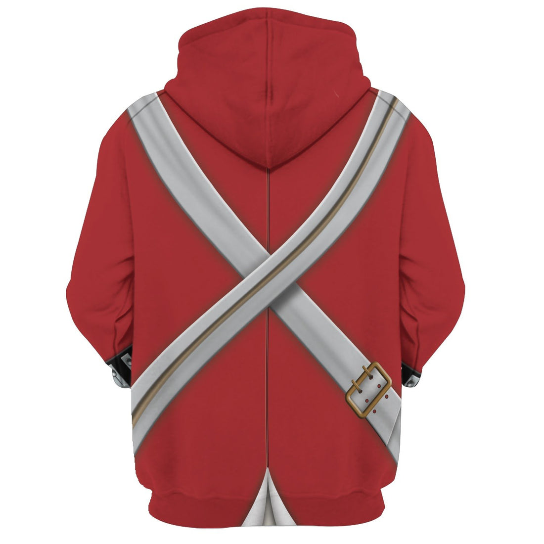 British Army Red Coat Hoodie / S Qm499