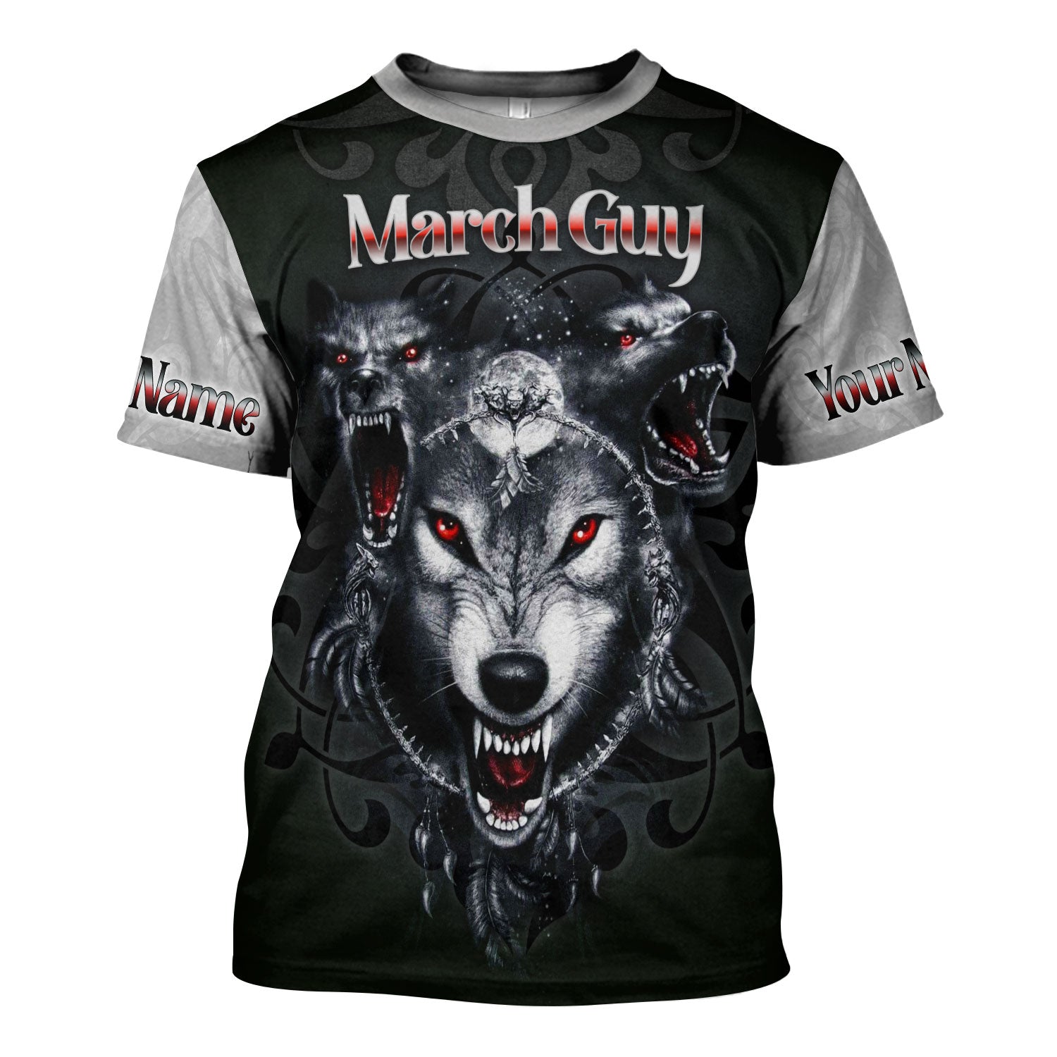 CustomsPig Personalized Tops March Guy All Over Printed