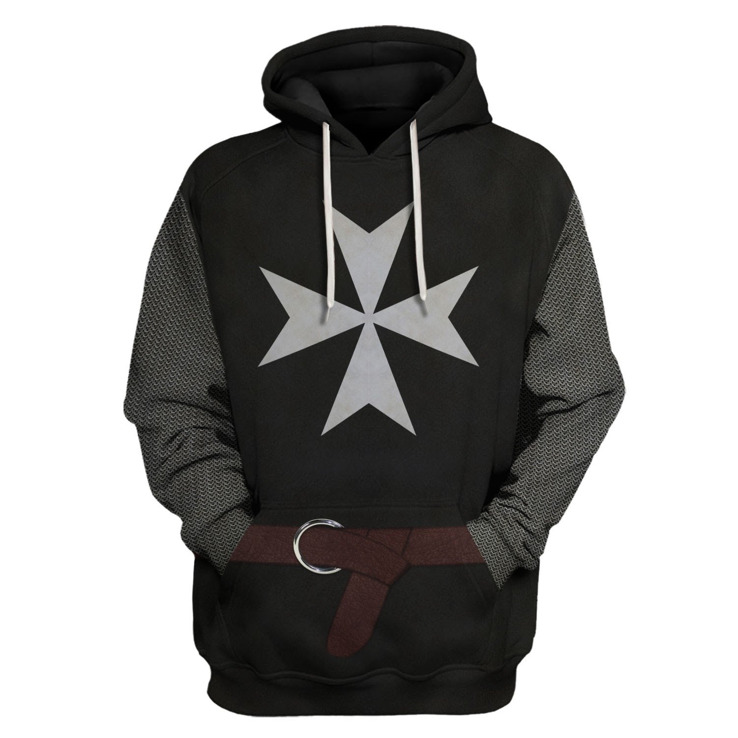 Knight Hospitallers Fleece Hoodie / S Hp297